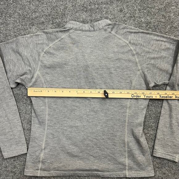 VTG Patagonia R.5 Quarter Zip Top Womens Size Medium Gray Polartec Regulator - Picture 9 of 12